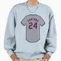 Domingo Santana Jersey Sweatshirt - Custom Art Print for Adults - T-Shirt, Sweatshirt, Hoodie