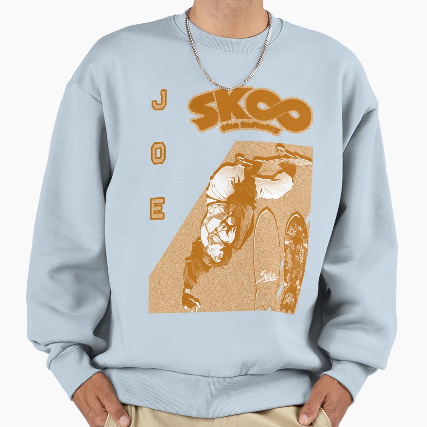 Sk8 Joe Sweatshirt - Aesthetic Graphic Men Women - T-Shirt, Sweatshirt, Hoodie