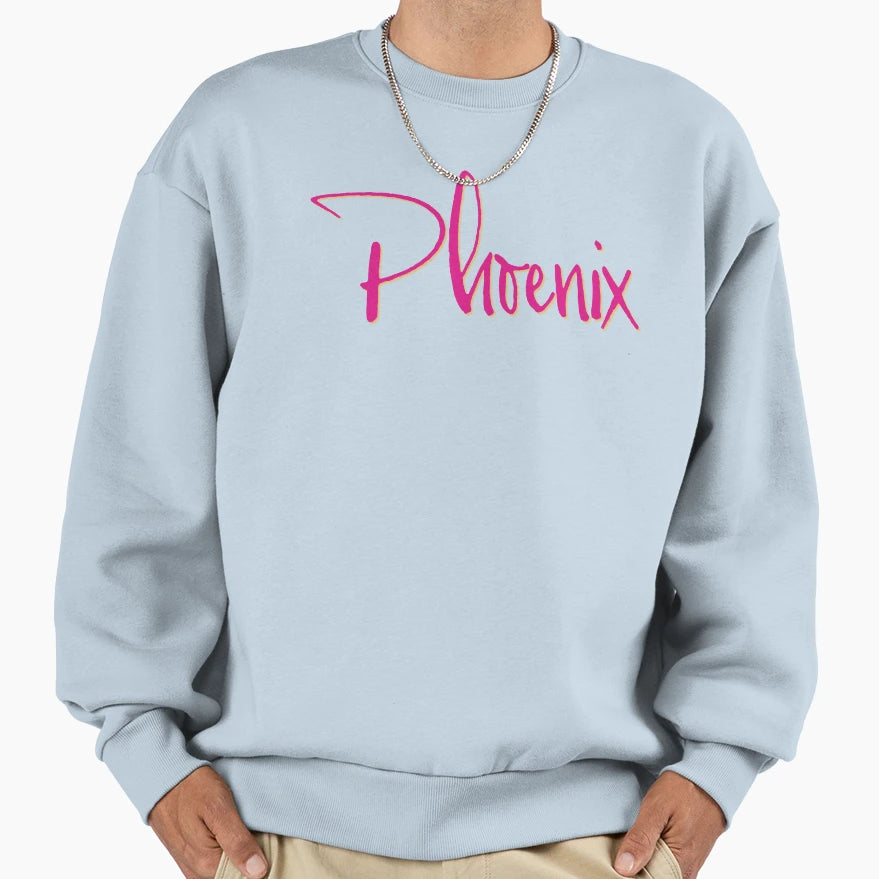 Phoenix Personalized Type Sweatshirt - Graphic Print for Adults - T-Shirt, Sweatshirt, Hoodie