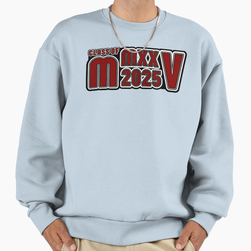 Class 2025 Mmxxv Roman Numerals Sweatshirt - Aesthetic Graphic Unisex - T-Shirt, Sweatshirt, Hoodie