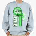 Miami Vibes Sweatshirt - Fun Novelty Design Unisex - T-Shirt, Sweatshirt, Hoodie