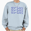 Go Cats Sweatshirt - Minimalist Print Unisex - T-Shirt, Sweatshirt, Hoodie