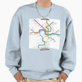 Subway Washington Sweatshirt - Novelty Apparel Unisex - T-Shirt, Sweatshirt, Hoodie