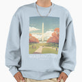 Travel Illustration Washington D C Us Sweatshirt - Graphic Print Men Women - T-Shirt, Sweatshirt, Hoodie