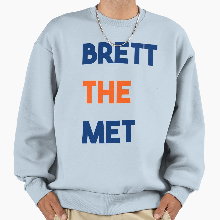 Brett Met Ii Brett Baty Nym Sweatshirt - Graphic Print Men Women - T-Shirt, Sweatshirt, Hoodie