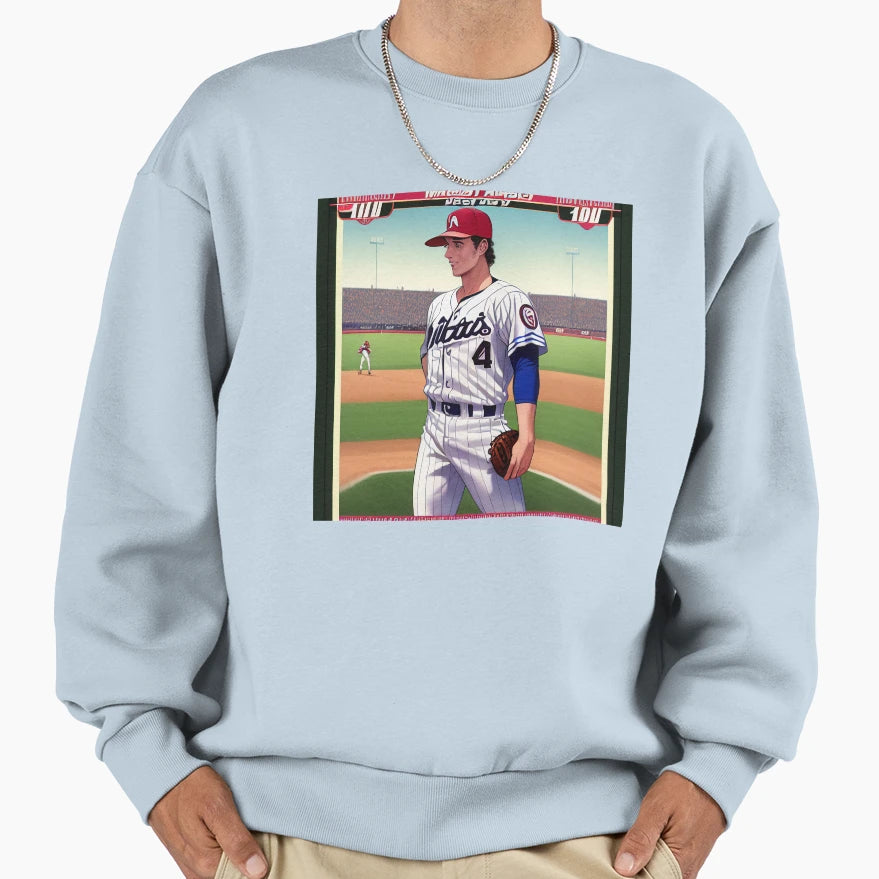 Baseball Pitcher Sweatshirt - Unique Graphic Unisex - T-Shirt, Sweatshirt, Hoodie