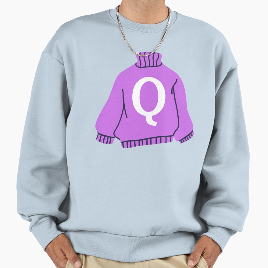Letter Sweatshirt - Unique Graphic for Adults - T-Shirt, Sweatshirt, Hoodie
