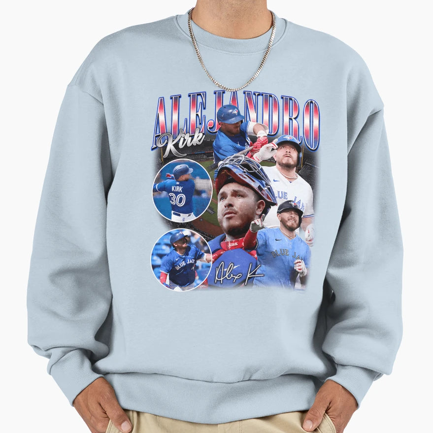 Alejandro Kirk Signature Bootleg Sweatshirt - Streetwear Style for Adults - T-Shirt, Sweatshirt, Hoodie