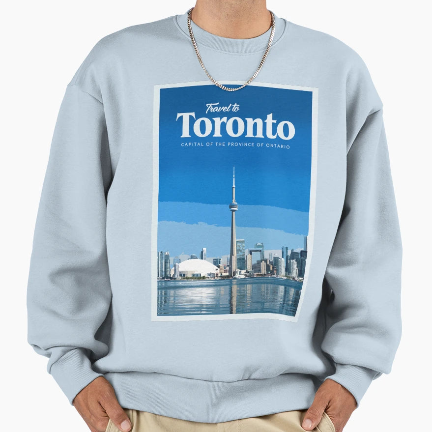 Visit Toronto Sweatshirt - Trendy Graphic Unisex - T-Shirt, Sweatshirt, Hoodie