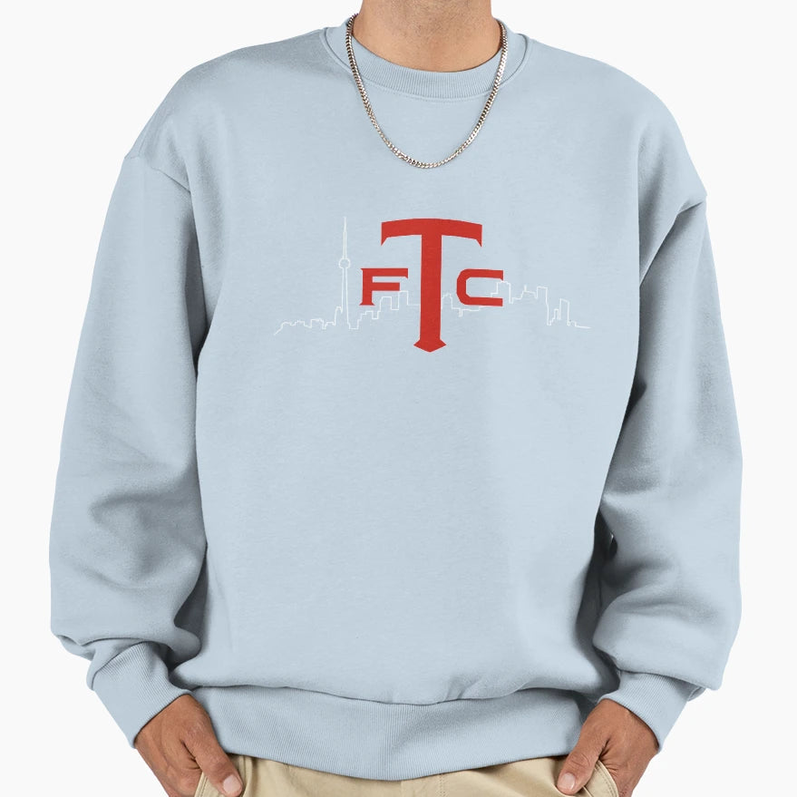 Tfc Skyline Sweatshirt - Casual Everyday Wear Unisex - T-Shirt, Sweatshirt, Hoodie