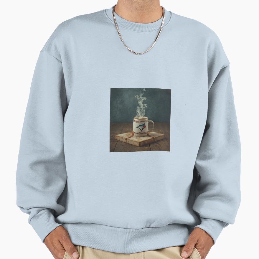 Born Ready Blue Jays Baseball Sweatshirt - Minimalist Print Men Women - T-Shirt, Sweatshirt, Hoodie