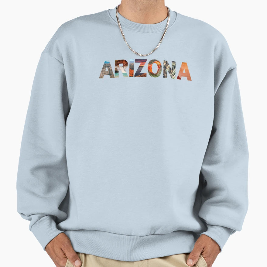 Arizona Sweatshirt - Trendy Graphic for Adults - T-Shirt, Sweatshirt, Hoodie