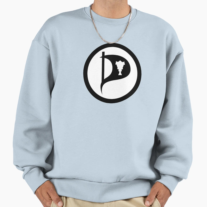 Pirate Party Iceland Sweatshirt - Casual Everyday Wear for Adults - T-Shirt, Sweatshirt, Hoodie