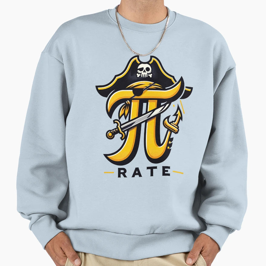 Funny Pi Rate Pirate Pi Day Math Teacher T-Shirt - Unique Graphic Men Women - T-Shirt, Sweatshirt, Hoodie