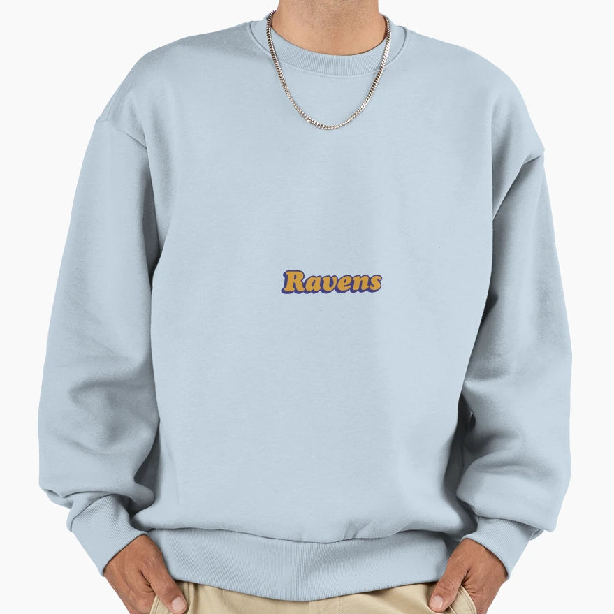 Baltimore Ravens Sweatshirt - Graphic Print for Adults - T-Shirt, Sweatshirt, Hoodie