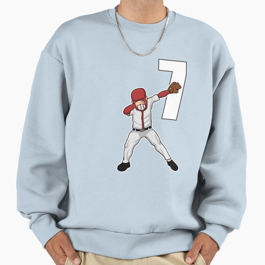 Dabbing Baseball Player Catcher Sweatshirt - Fun Novelty Design Unisex - T-Shirt, Sweatshirt, Hoodie