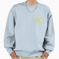 Kc Circle Gold Sweatshirt - Unique Graphic Unisex - T-Shirt, Sweatshirt, Hoodie