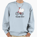 Chicken Mtn Biker Team Ray Sweatshirt - Trendy Graphic Men Women - T-Shirt, Sweatshirt, Hoodie