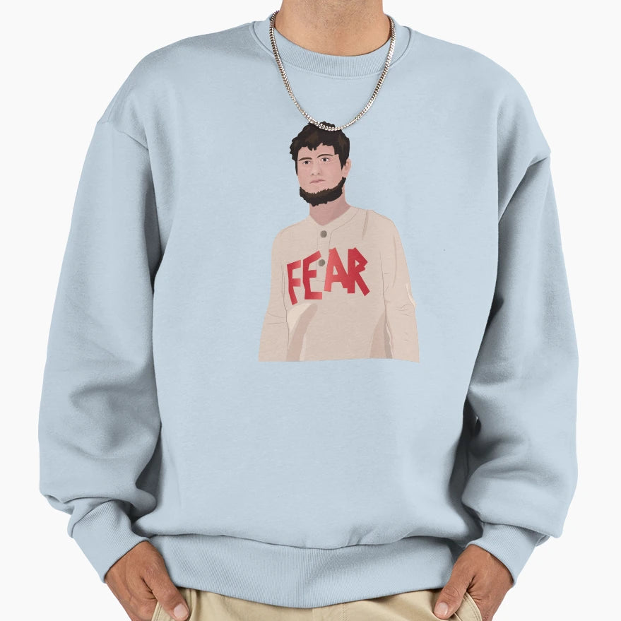 Fear Mose Illustration Office Sweatshirt - Graphic Print for Adults - T-Shirt, Sweatshirt, Hoodie