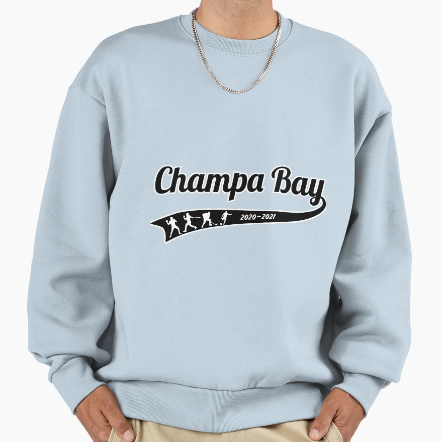 Tampa Bay Sports Champa Bay Football Sweatshirt - Unique Graphic Men Women - T-Shirt, Sweatshirt, Hoodie