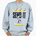 Tre Vor Ba Uer Send I T Ba Seball Sweatshirt - Custom Art Print for Adults - T-Shirt, Sweatshirt, Hoodie