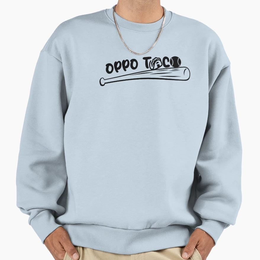 Oppo Taco Sweatshirt - Trendy Graphic Men Women - T-Shirt, Sweatshirt, Hoodie