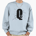 Letter Q Sweatshirt - Custom Art Print Unisex - T-Shirt, Sweatshirt, Hoodie