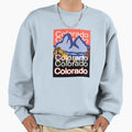 Colorado Mountains Nature Landscape Sweatshirt - Fun Novelty Design Unisex - T-Shirt, Sweatshirt, Hoodie