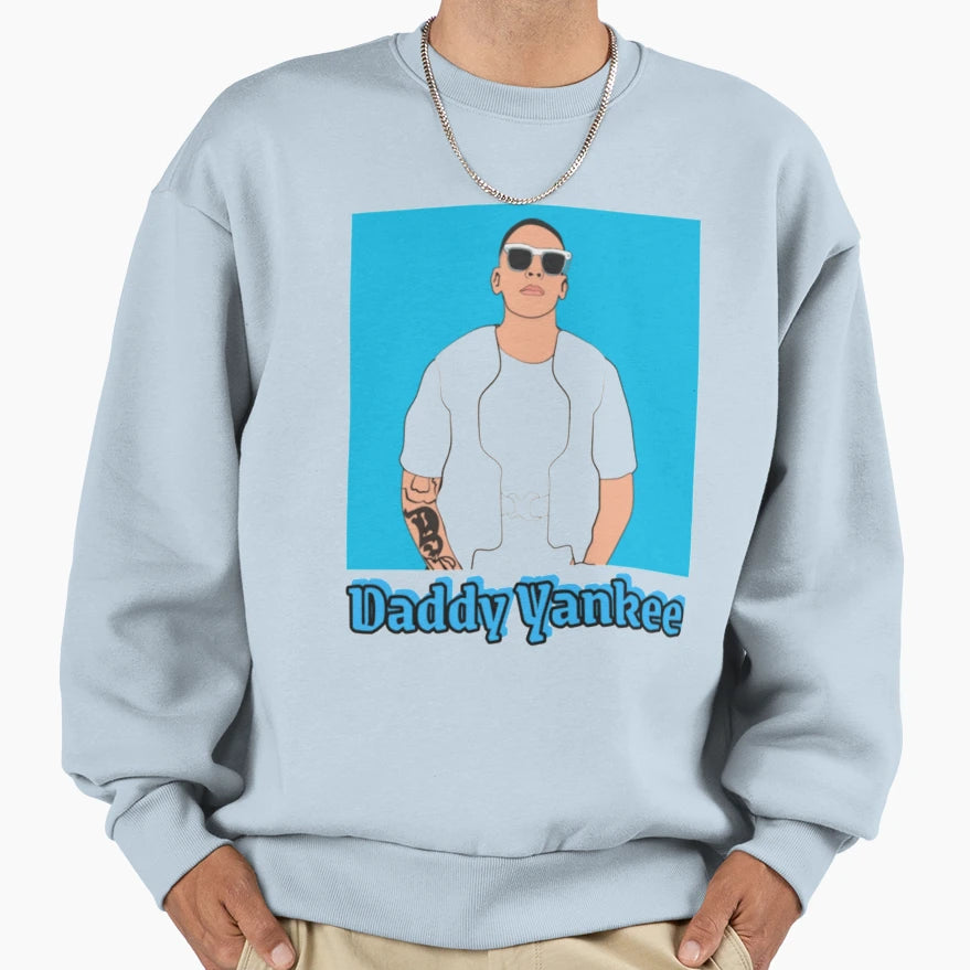 Daddy Yankee Rap Sweatshirt - Aesthetic Graphic Men Women - T-Shirt, Sweatshirt, Hoodie