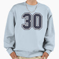 30 Sports Number Thirty Sweatshirt - Streetwear Style Unisex - T-Shirt, Sweatshirt, Hoodie