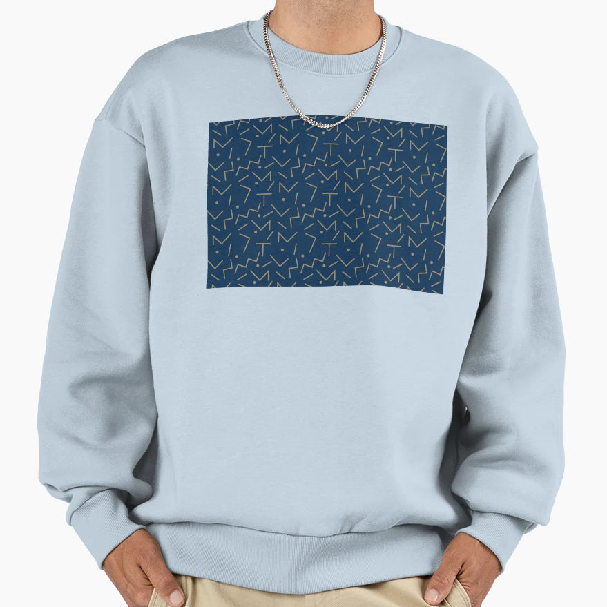 Geometric Line Pattern Sweatshirt - Custom Art Print for Adults - T-Shirt, Sweatshirt, Hoodie