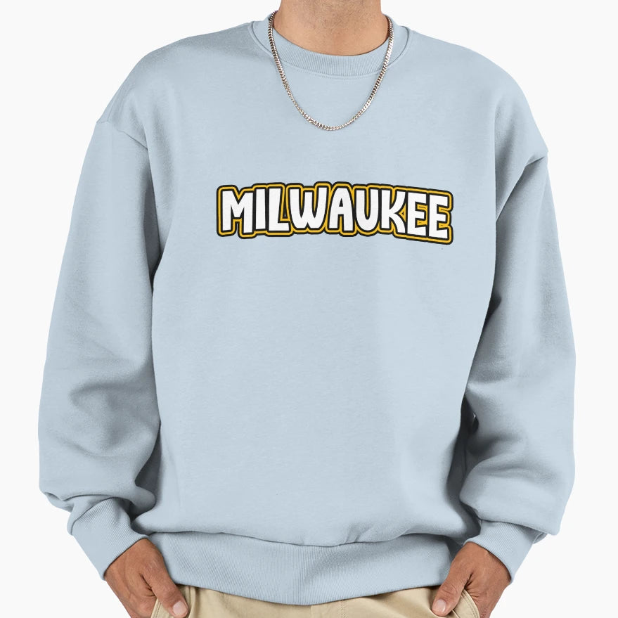 University Wisconsin Milwaukee Sweatshirt - Trendy Graphic for Adults - T-Shirt, Sweatshirt, Hoodie