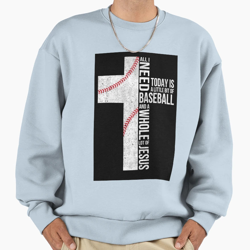 All I Need Today Is Little Bit Sweatshirt - Aesthetic Graphic for Adults - T-Shirt, Sweatshirt, Hoodie