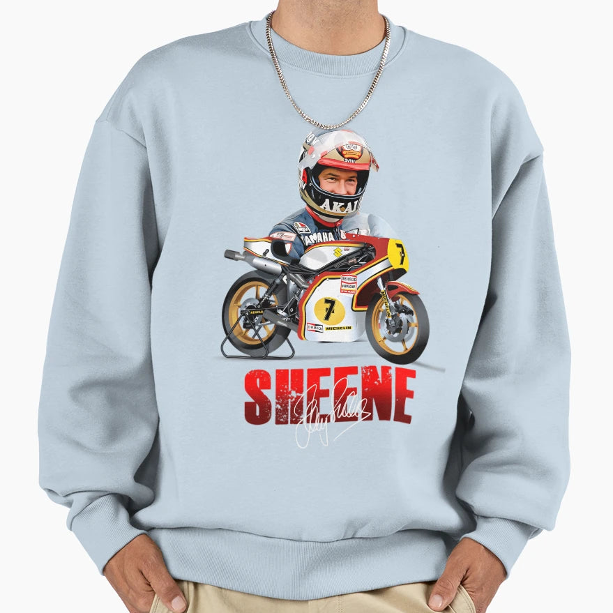 Barry Sheene Bk X28 4 X29 Sweatshirt - Novelty Apparel Unisex - T-Shirt, Sweatshirt, Hoodie