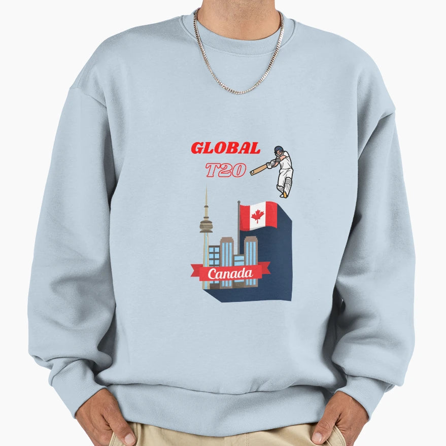 Global T20 Canada Sweatshirt - Graphic Print for Adults - T-Shirt, Sweatshirt, Hoodie