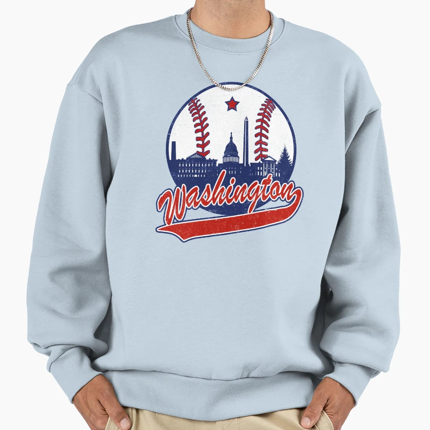Washington Team Sweatshirt - Fun Novelty Design Men Women - T-Shirt, Sweatshirt, Hoodie