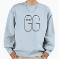 Signature Gg Cartoon Eye Sweatshirt - Streetwear Style for Adults - T-Shirt, Sweatshirt, Hoodie
