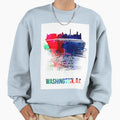 Washington D C City Skyline 2 Sweatshirt - Streetwear Style for Adults - T-Shirt, Sweatshirt, Hoodie