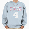 Dont Worry Be Zappe Sweatshirt - Minimalist Print for Adults - T-Shirt, Sweatshirt, Hoodie