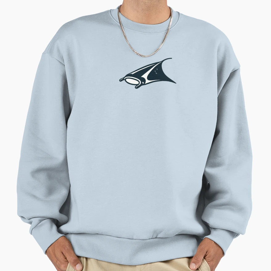 Manta Ray Sweatshirt - Unique Graphic for Adults - T-Shirt, Sweatshirt, Hoodie