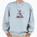 Rabbit Bunny Baseball Easter Sweatshirt - Novelty Apparel Men Women - T-Shirt, Sweatshirt, Hoodie