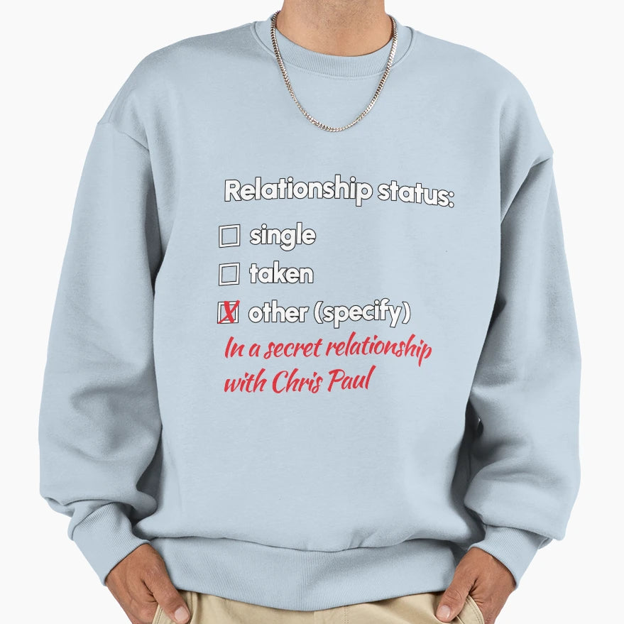 Chris Paul Relationship 2 Sweatshirt - Minimalist Print Unisex - T-Shirt, Sweatshirt, Hoodie