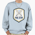 Five Star Hurricanes Shield Sweatshirt - Casual Everyday Wear Unisex - T-Shirt, Sweatshirt, Hoodie