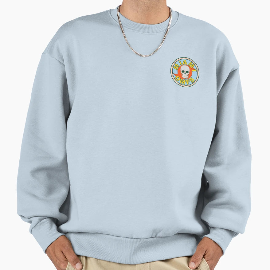 Omfs Logo Sweatshirt - Minimalist Print for Adults - T-Shirt, Sweatshirt, Hoodie