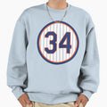 Noah Syndergaard 34 Jersey Number Sweatshirt - Streetwear Style Unisex - T-Shirt, Sweatshirt, Hoodie