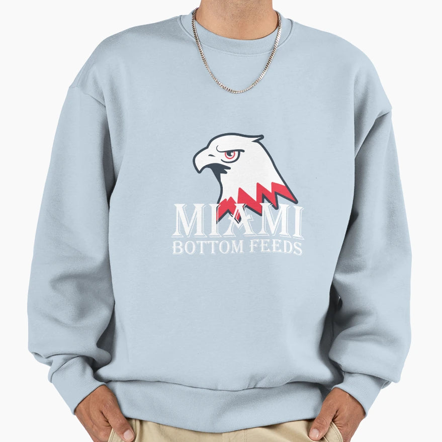 Miami Bottom Feeders Sweatshirt - Unique Graphic Men Women - T-Shirt, Sweatshirt, Hoodie