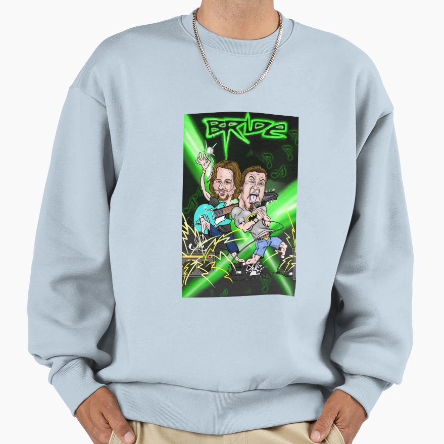 Bride Christian Rock Band Sweatshirt - Novelty Apparel for Adults - T-Shirt, Sweatshirt, Hoodie