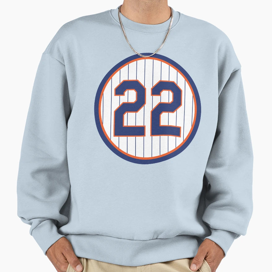 Al Leiter 22 Jersey Number Sweatshirt - Trendy Graphic for Adults - T-Shirt, Sweatshirt, Hoodie