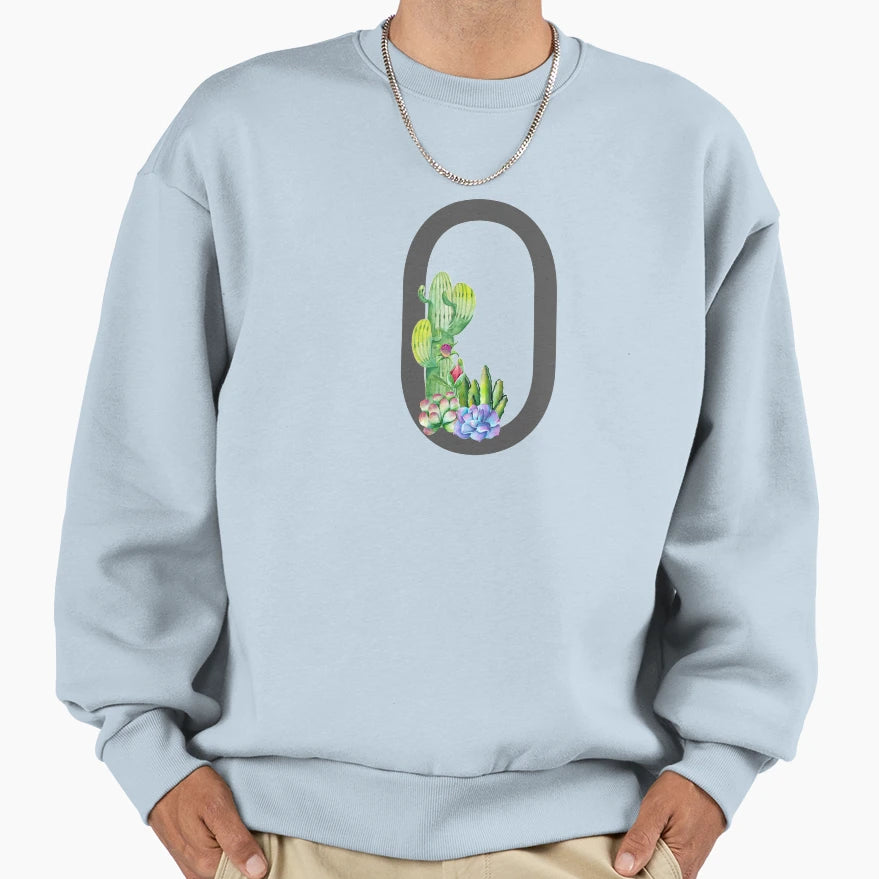 Personalized Succulent Cactus Sweatshirt - Graphic Print Men Women - T-Shirt, Sweatshirt, Hoodie