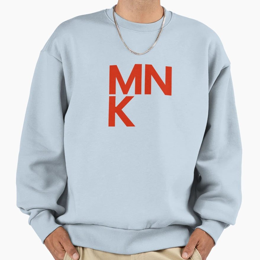 Monk Red Text Sweatshirt - Novelty Apparel for Adults - T-Shirt, Sweatshirt, Hoodie